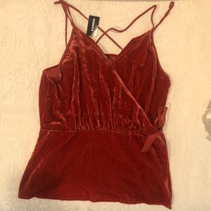 3 for $20 ❤️ Express velvet tank NWT